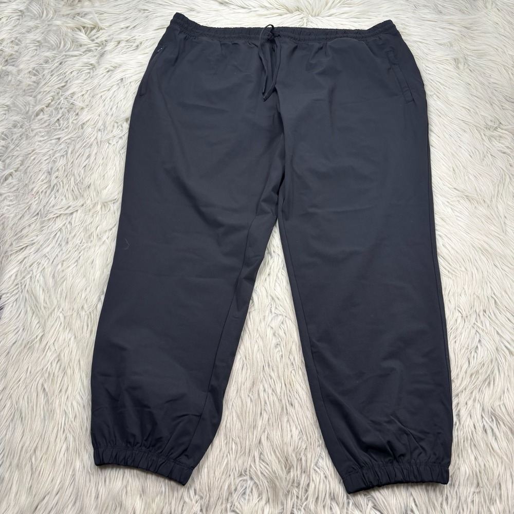 NWT Fabletics Women's XXL 1X Black All Day Jogger Pull On Athleisure‎